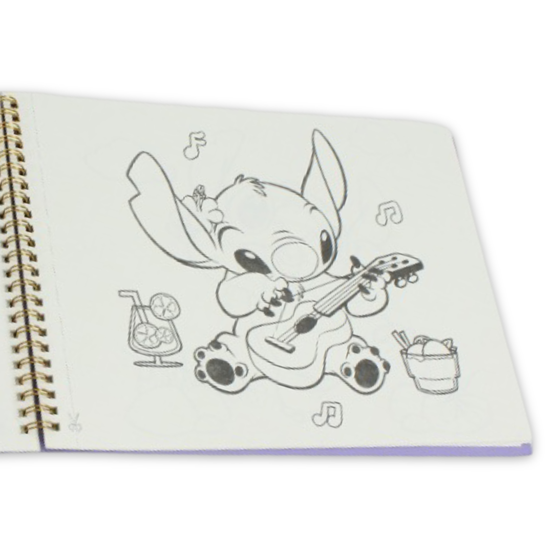 Stitch Coloring Book – Purple - School - Tokyo