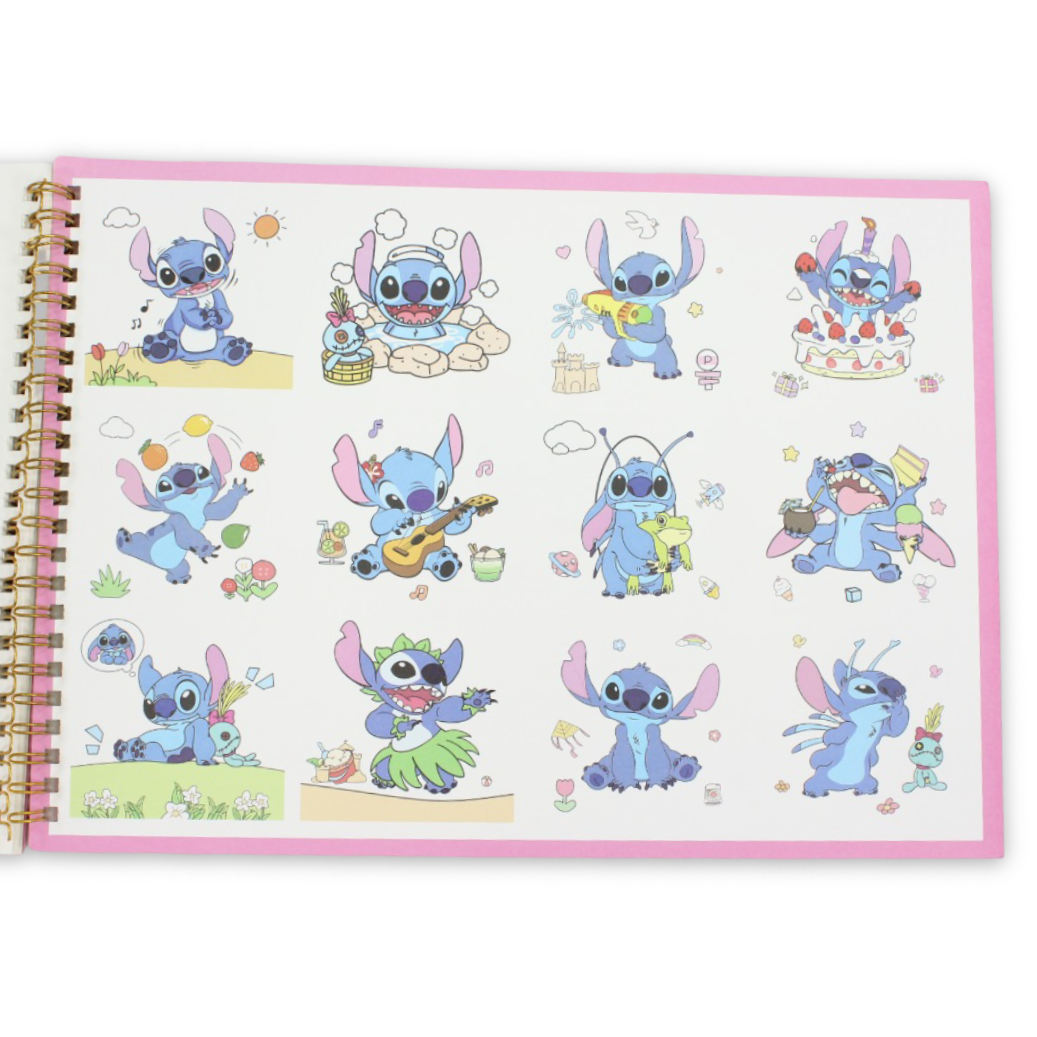 Stitch Coloring Book – Pink