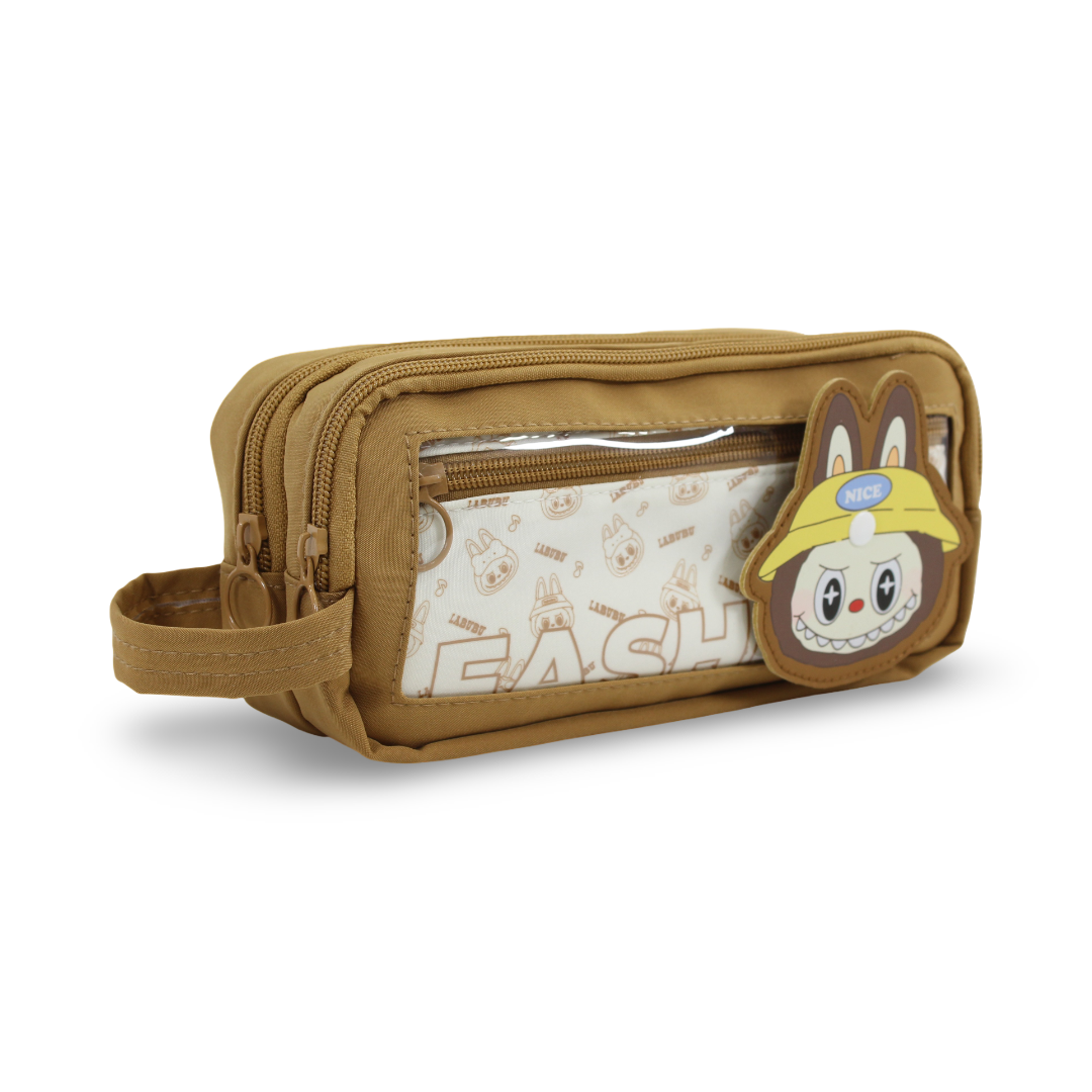 Labubu Pencil Case – Brown - School - Tokyo