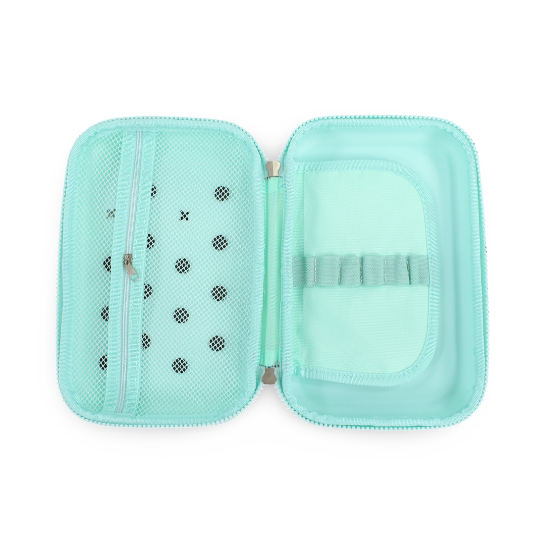 EVA Mermaid 3D Hardcover Pencil Case – Mint