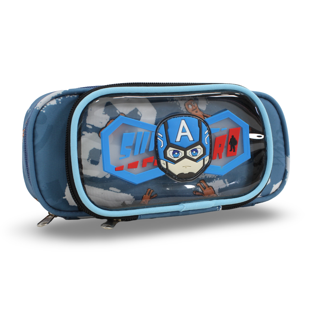 Captain America Pencil Case – Indigo - School - Tokyo
