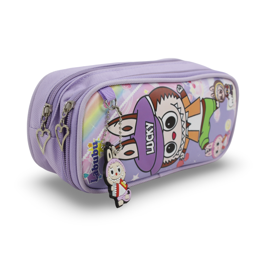 Labubu Pencil Case – Purple
