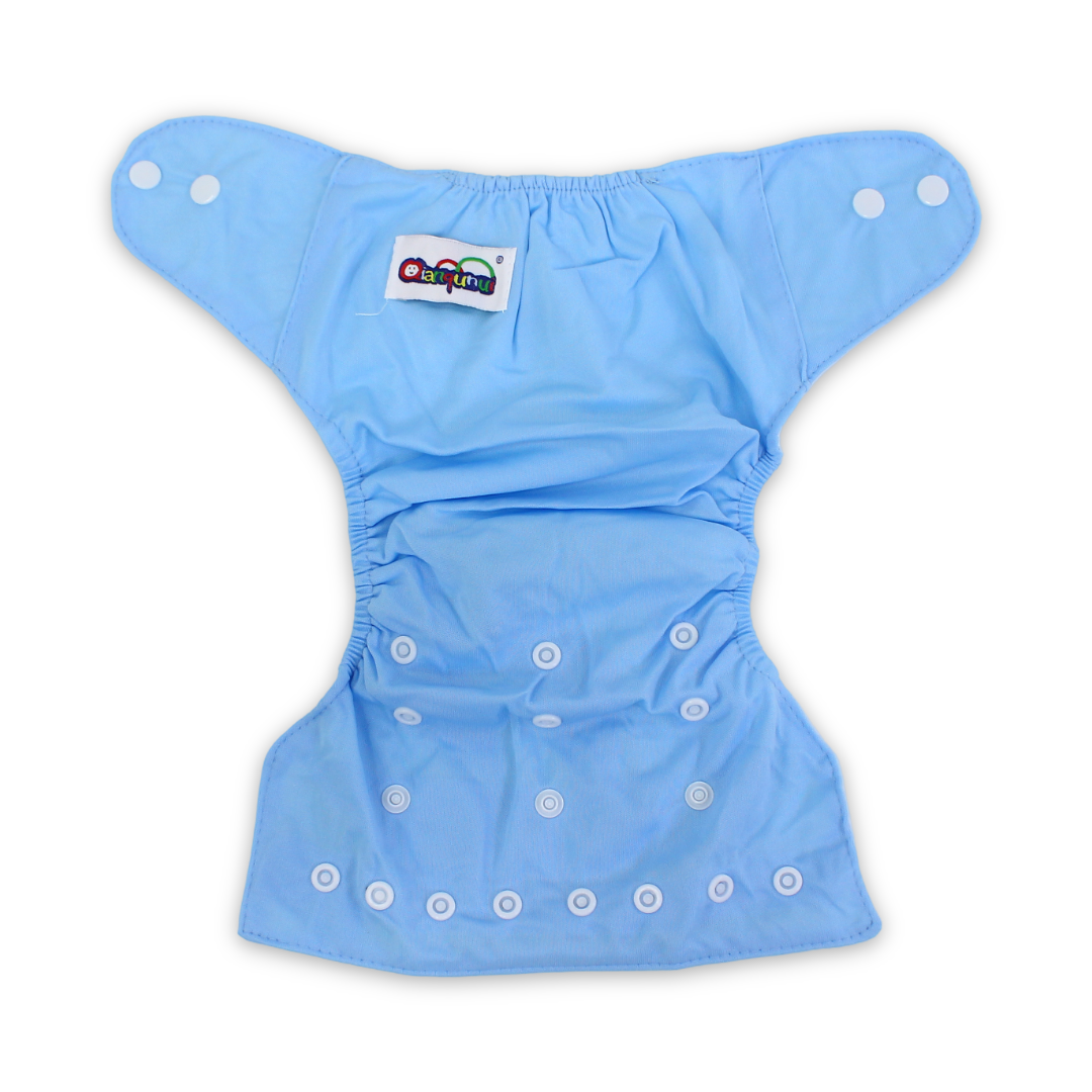 Baby Boys Cotton Baby Diaper – Baby Blue - Clothing - Bella Bambino