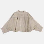 Girls Batwing Long-Sleeved Blouse