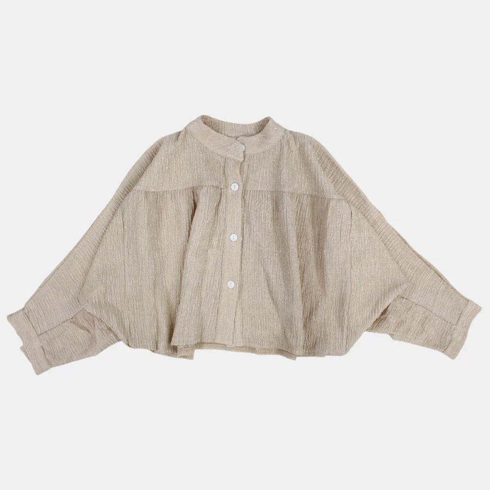 Girls Batwing Long-Sleeved Blouse - Clothing - Zodiac