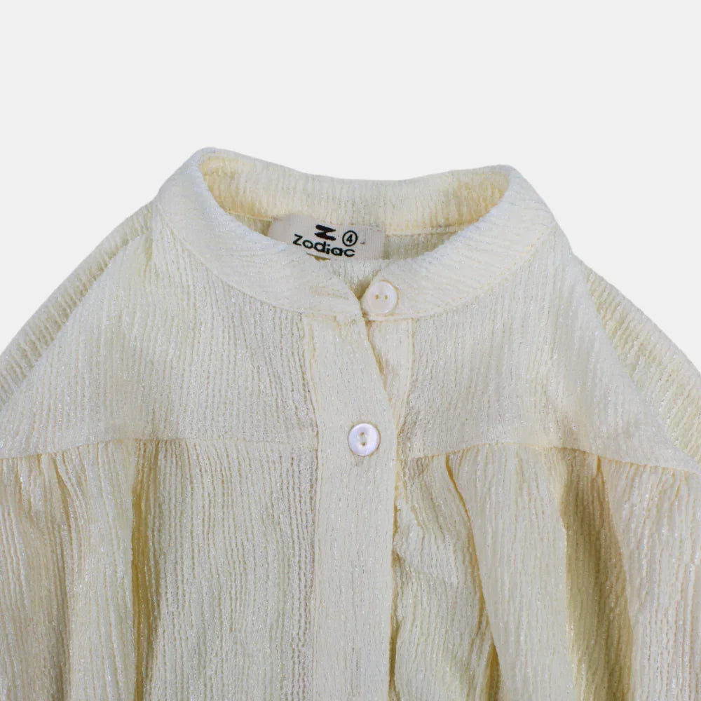 Girls Batwing Long-Sleeved Blouse