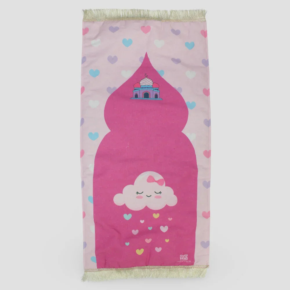 Children's Prayer Mat (Beautiful Mosque & Lovely Cloud)
