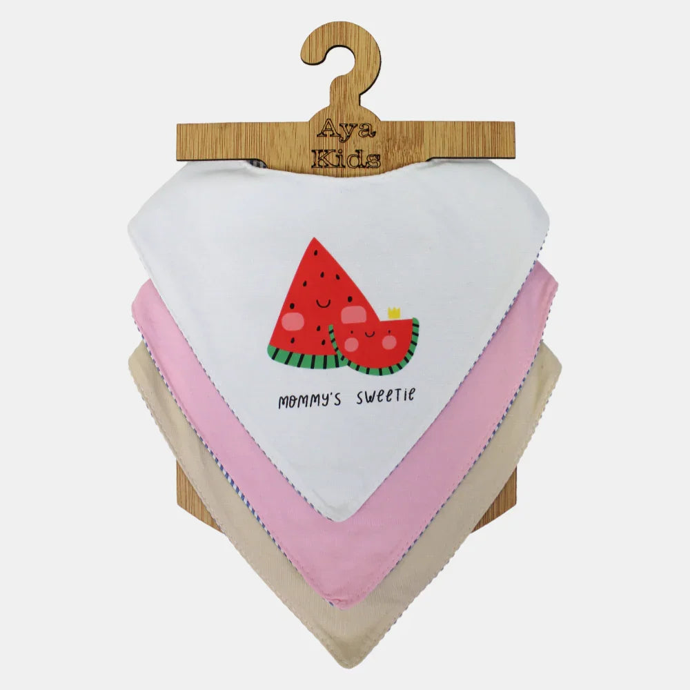 Pack of 3 - Bibs Baby Cotton