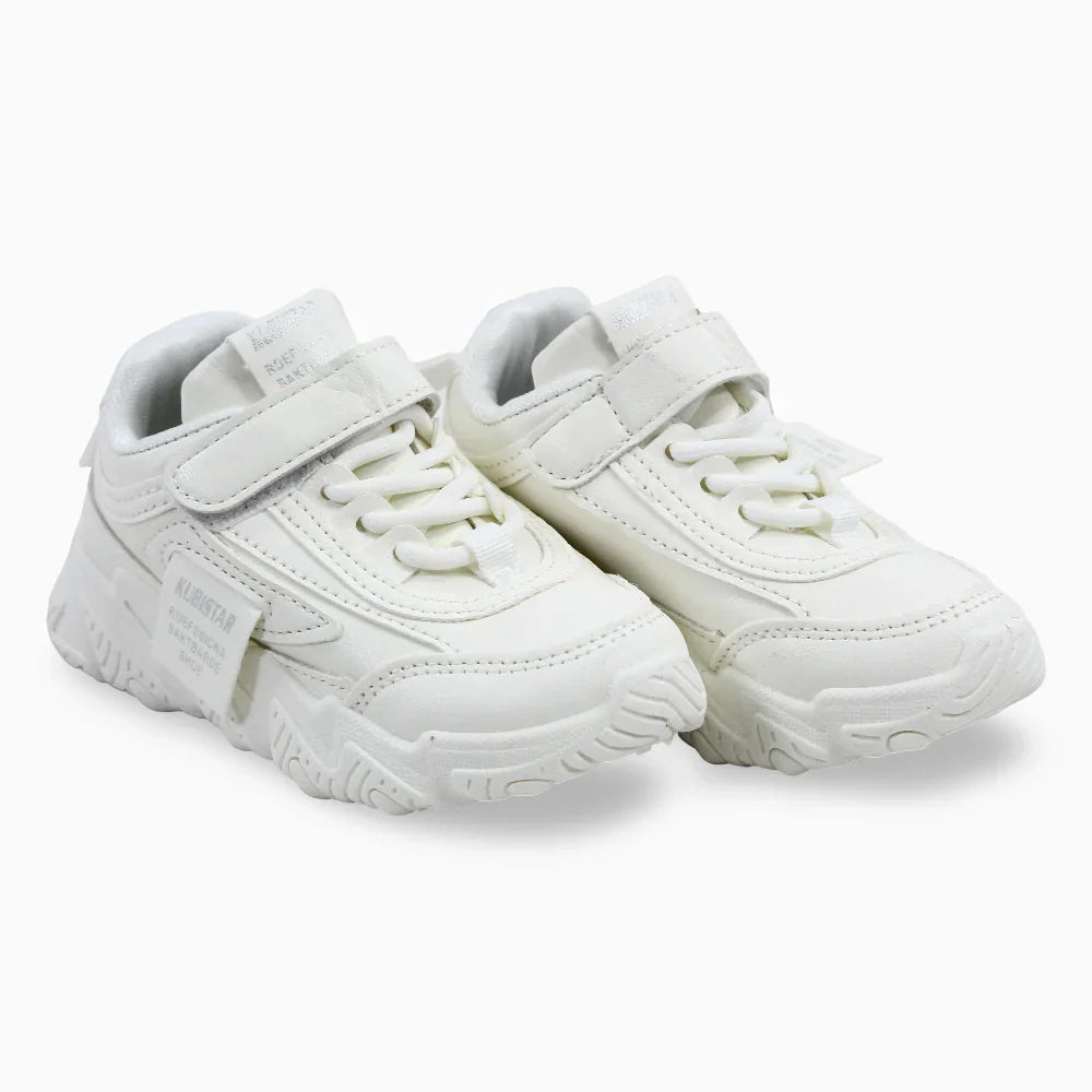 Unisex Leather Sneakers (Size 26-31)