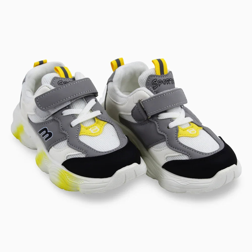 Unisex Leather Sneakers (Size 30-35)