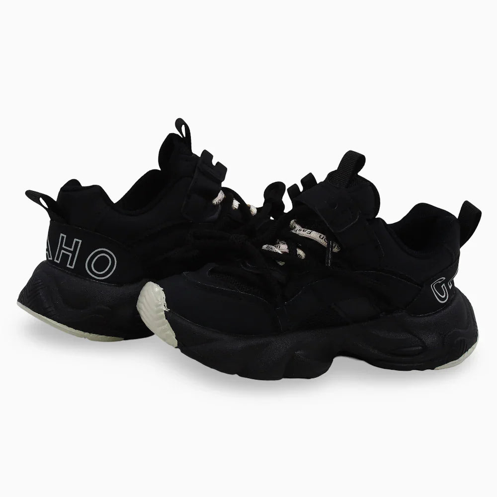 Unisex Leather Sneakers (Size 32-37)