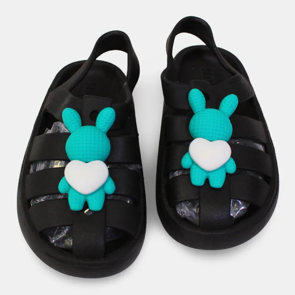 Aqua Bunny Sandals