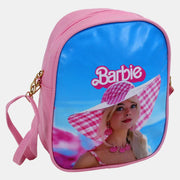 Barbie Shoulder Bag – Pink with Plaid Hat Design