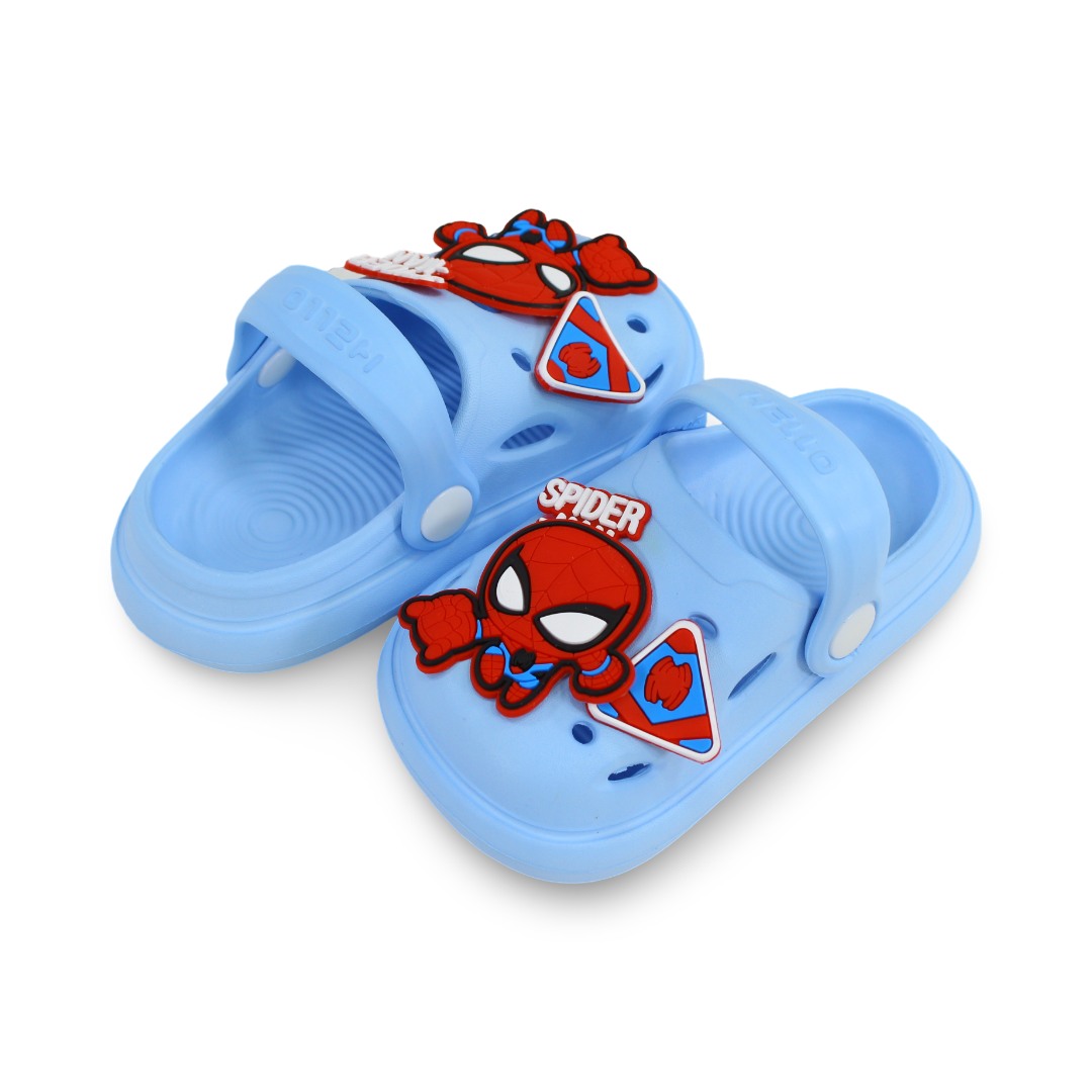 Baby Boys Rubber Crocs – Spider-Man Design