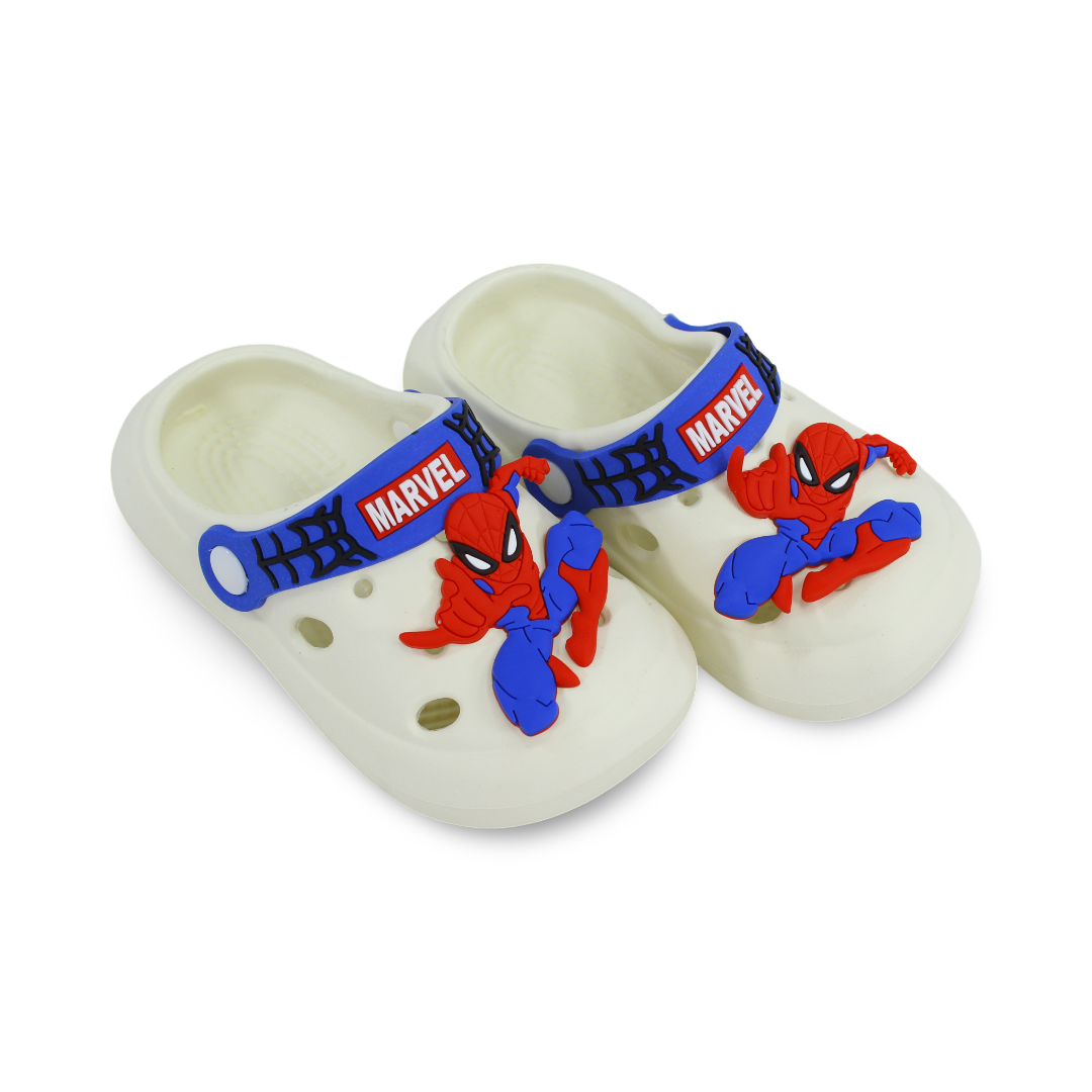 Boys Rubber Crocs – Spider-Man Design