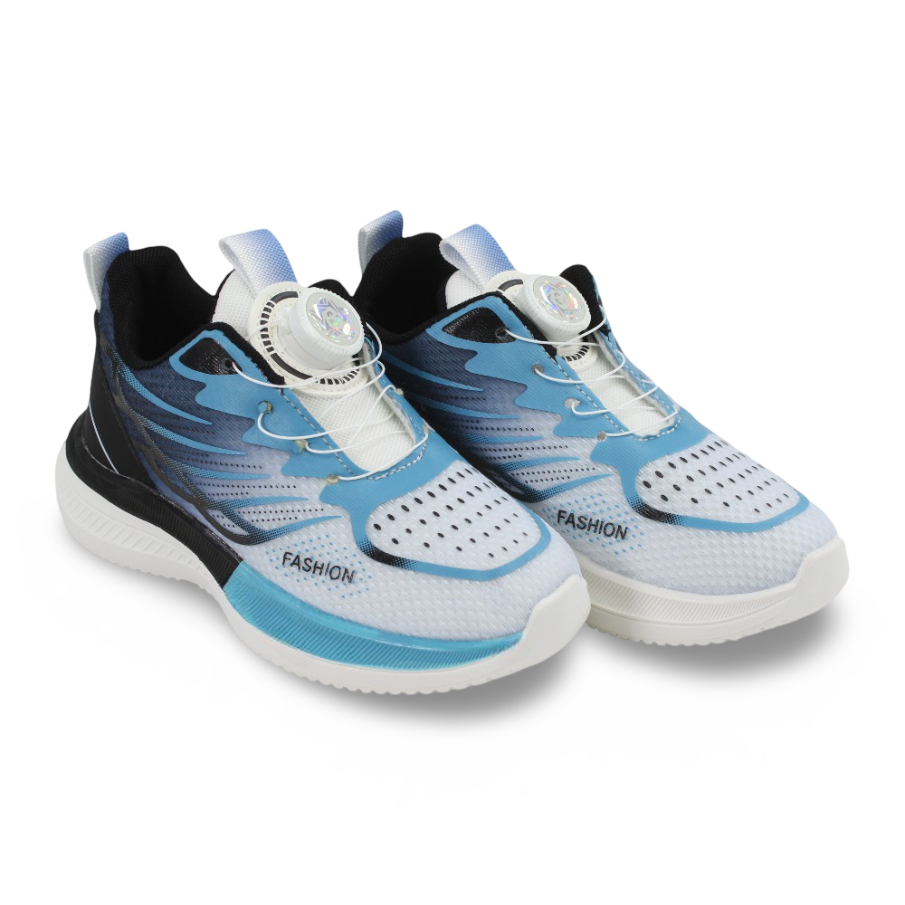 Unisex Leather Sneakers – Turquoise - Clothing - Cherries