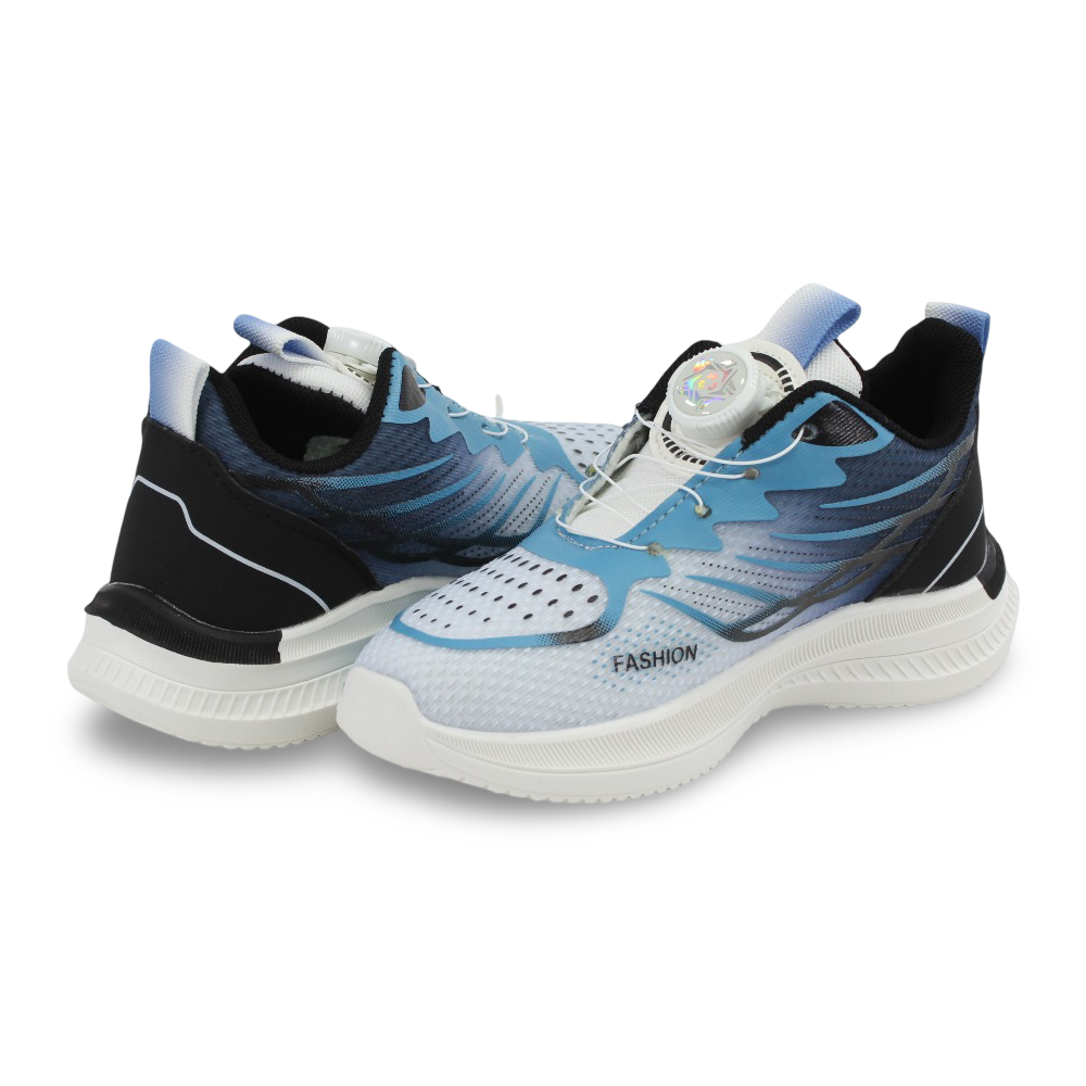 Unisex Leather Sneakers – Turquoise