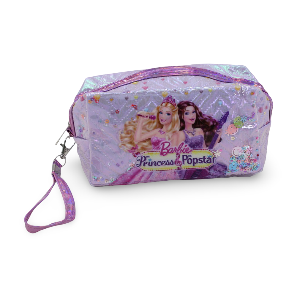 Make-Up Bag – Purple with Barbie Print - Assortments - Cherries
