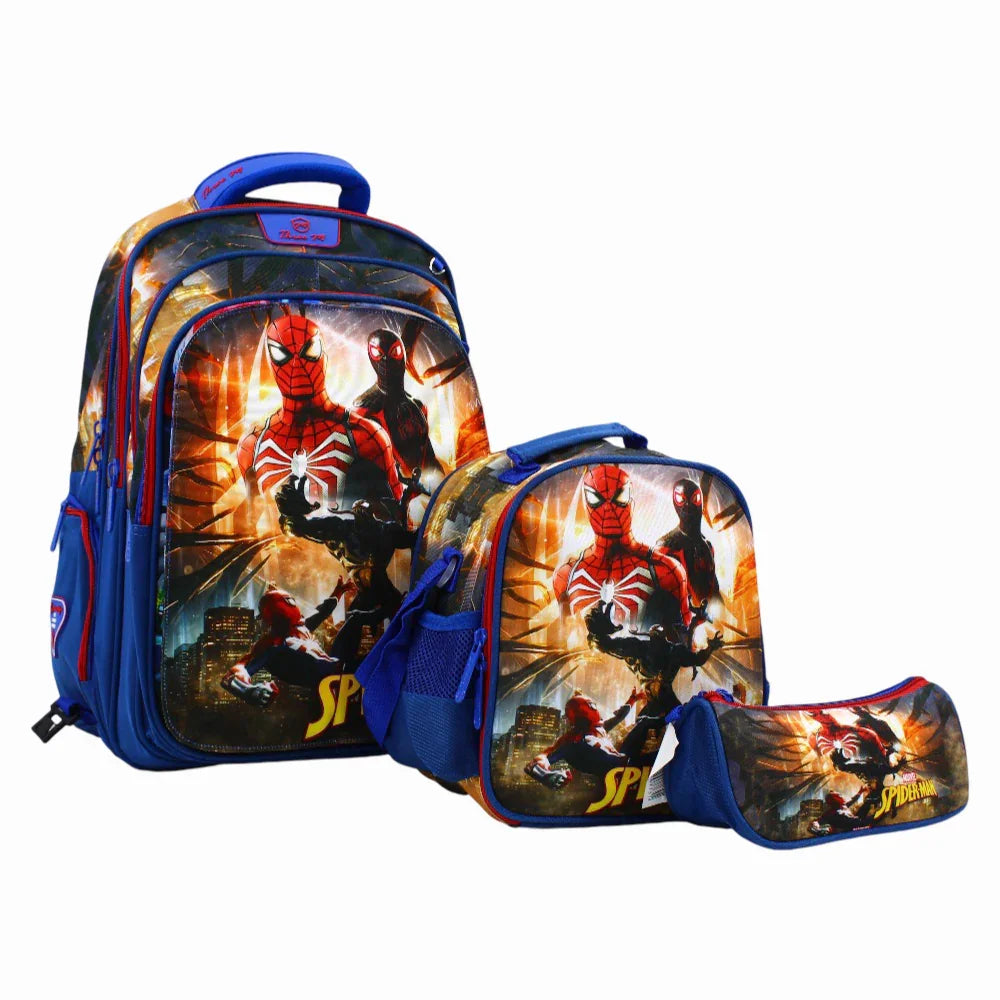 Spiderman School Set 3 Faces in 1 – 19 Inches