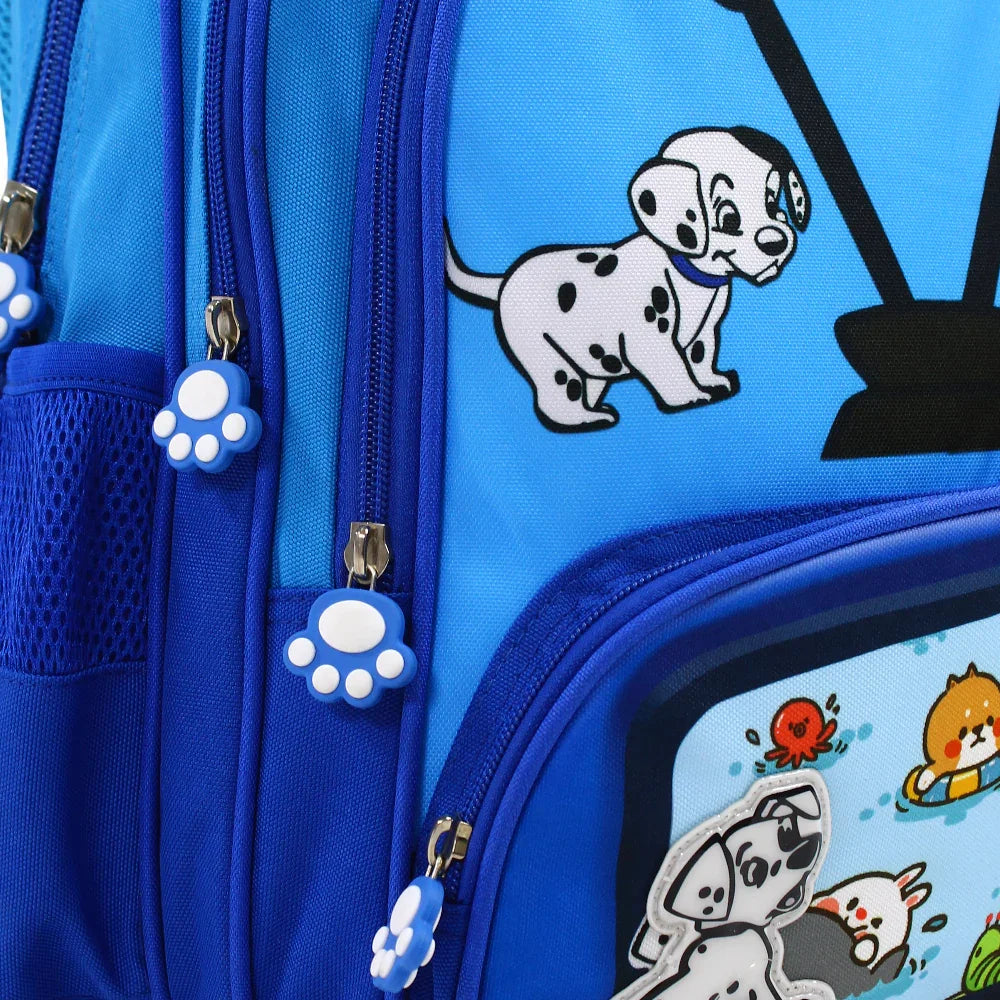 Blue Dalmatian Dogs Backpack - Preschool & KG Kids