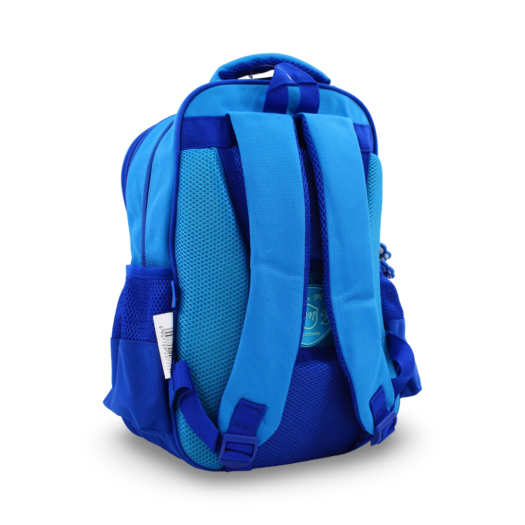 3M KG Backpack – Blue with Dalmatian Print (15 Inches)