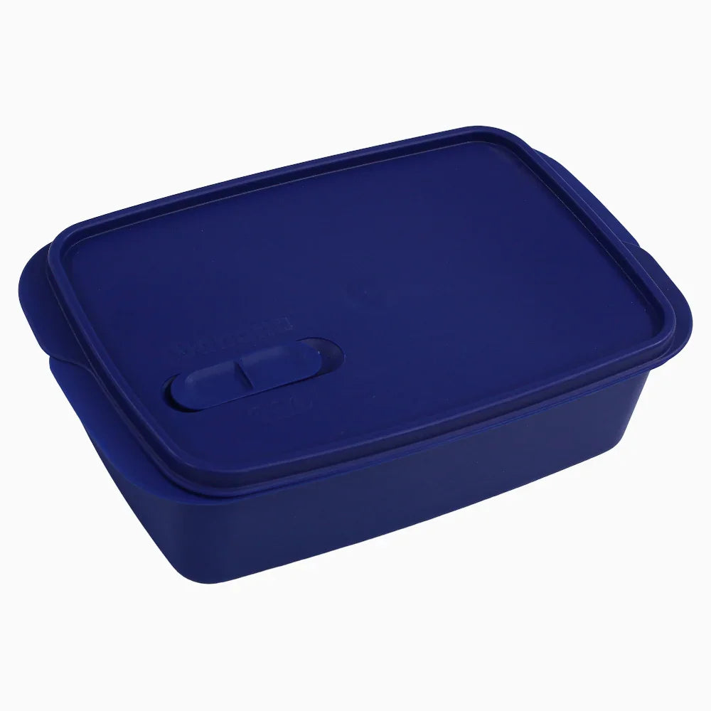 Navy Plastic Lunch Box – 1.5L