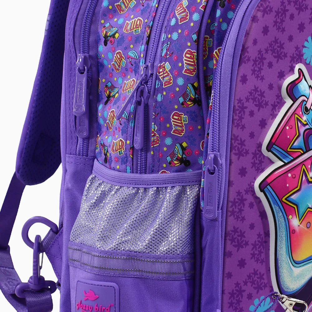 Roller Time School Set – 17 Inches (Trolley Bag + Pencil Case)