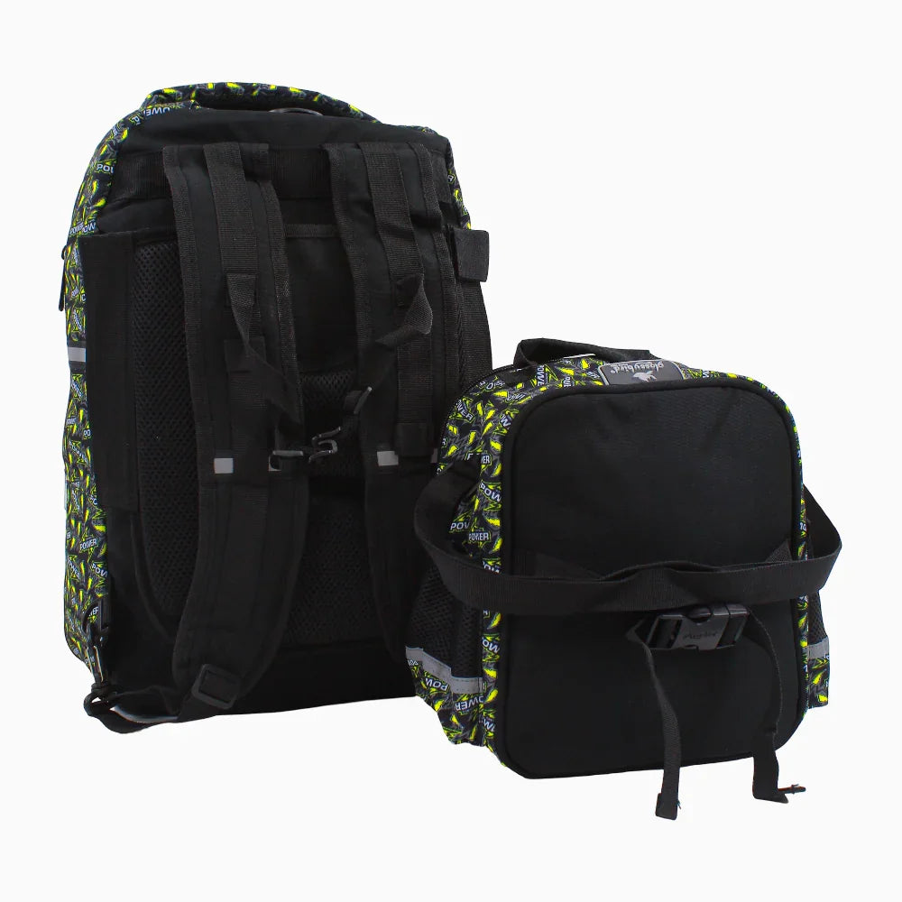 Superhero Power School Set – 18 Inches (Backpack & Lunch Bag)