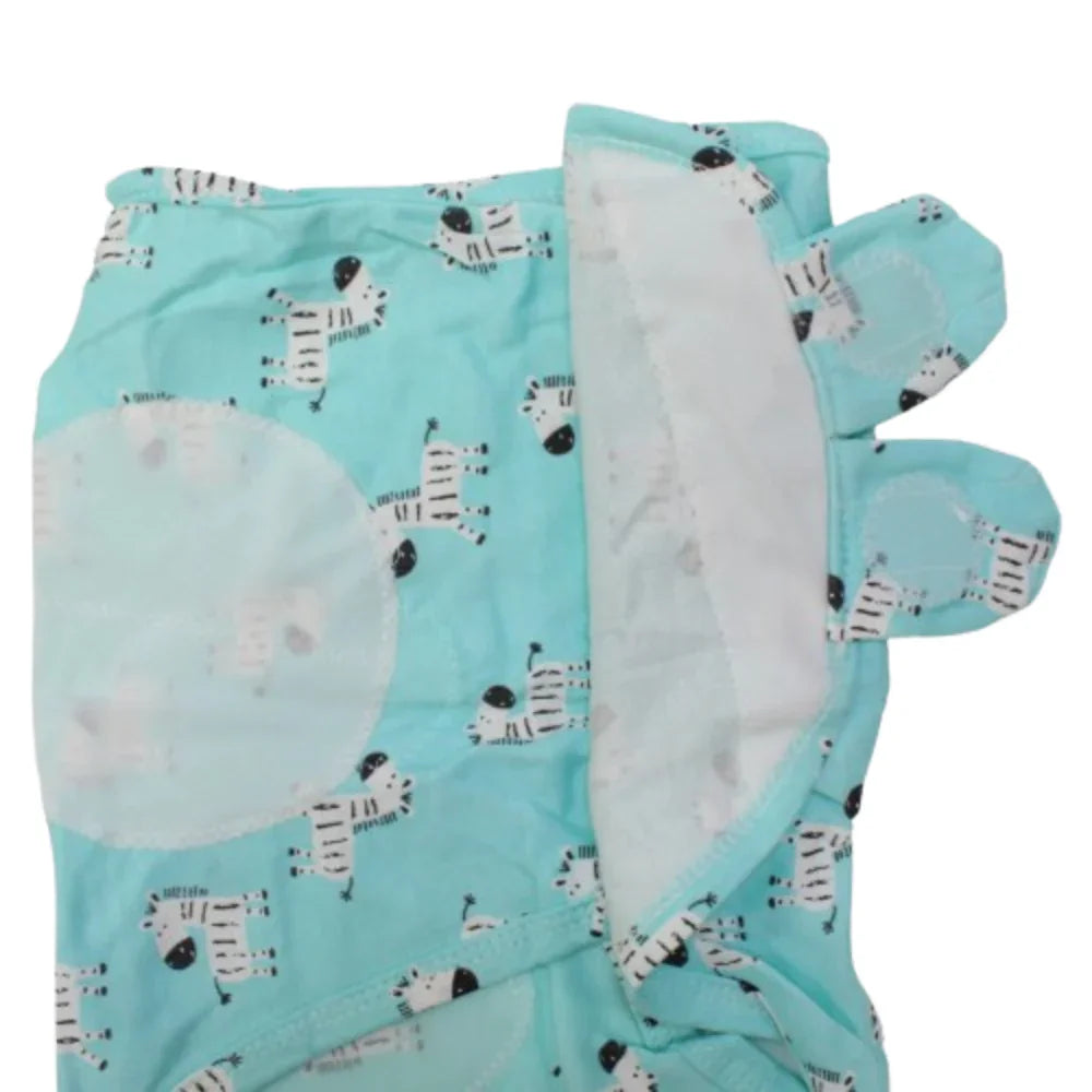 Unisex Zebras Baby Swaddle