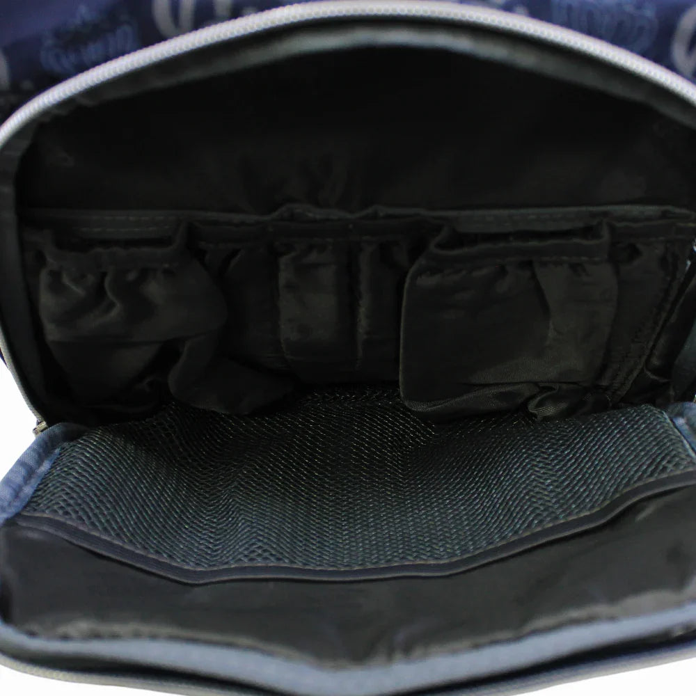 LeQueen Diamond 8th Special Edition Soft Waterproof Diaper Bag - Blue