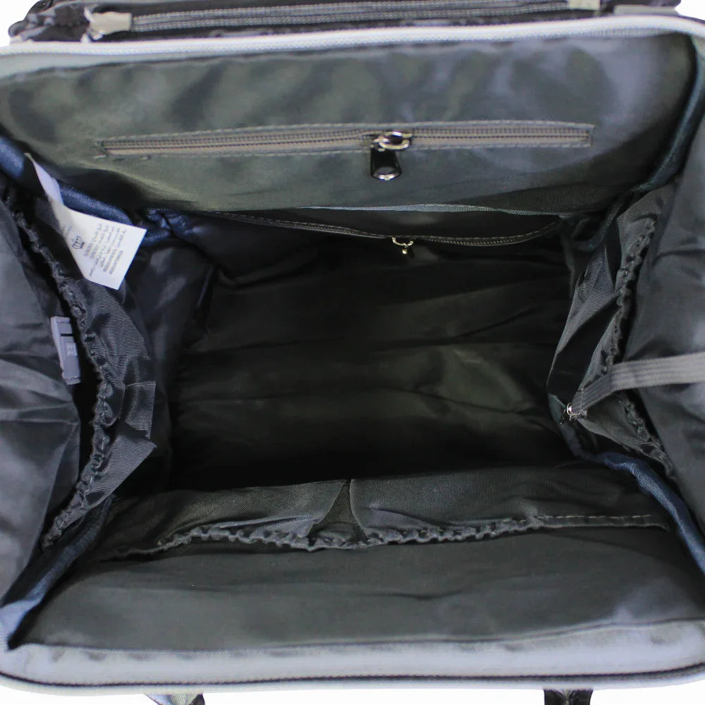 LeQueen Diamond 8th Special Edition Soft Waterproof Diaper Bag - Grey