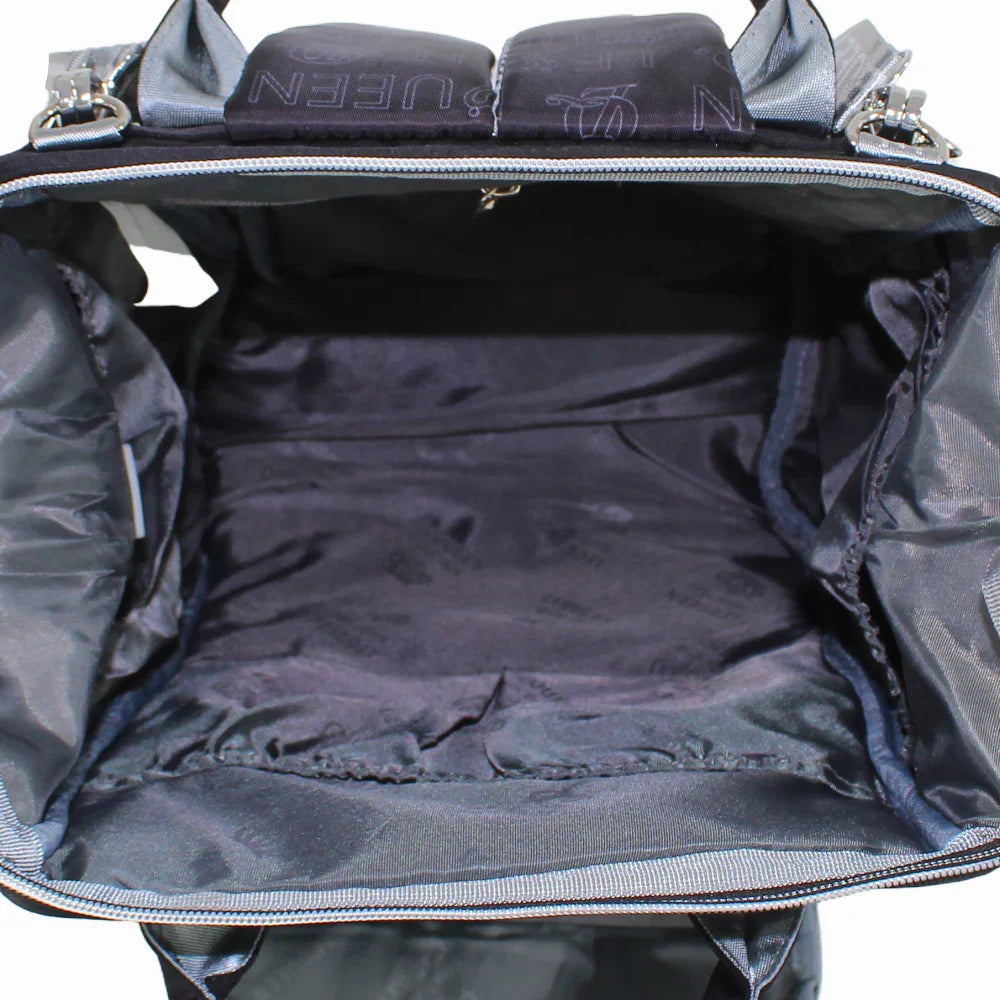 LeQueen Diamond 7th Special Edition Soft Waterproof Diaper Bag - Black