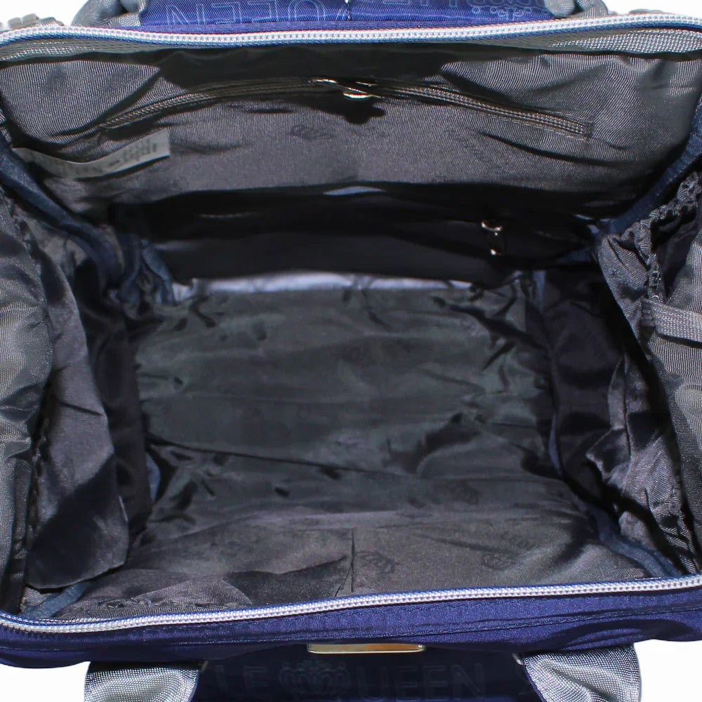 LeQueen Diamond 7th Special Edition Soft Waterproof Diaper Bag - Navy Blue