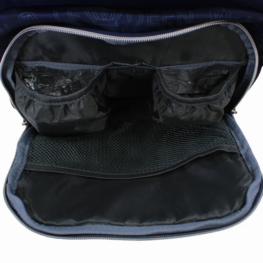 LeQueen Diamond 7th Special Edition Soft Waterproof Diaper Bag - Navy Blue