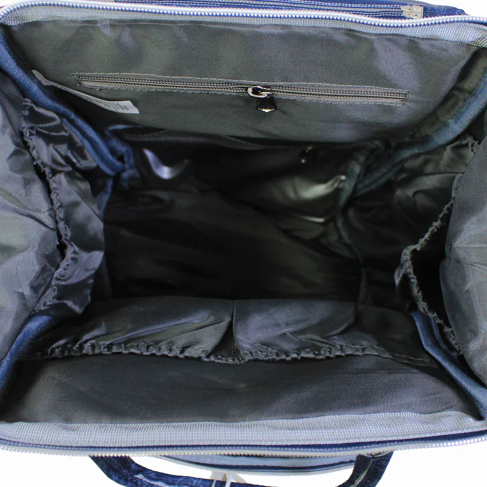 LeQueen Diamond 8th Special Edition Soft Waterproof Diaper Bag - Blue