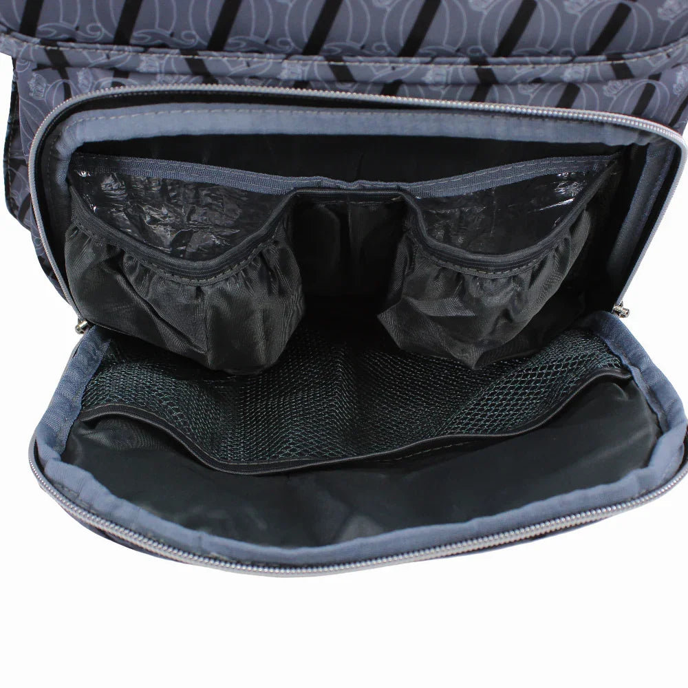 LeQueen Diamond 8th Special Edition Soft Waterproof Diaper Bag - Grey