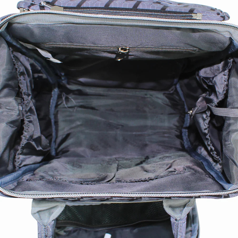 LeQueen Diamond 8th Special Edition Soft Waterproof Diaper Bag - Grey