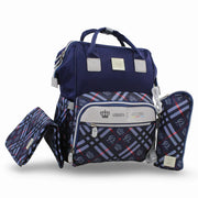 LeQueen Diamond 8th Special Edition Soft Waterproof Diaper Bag - Navy Blue