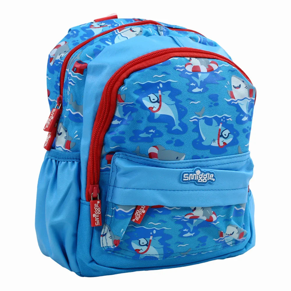 Kids Backpack Smiggle Shark Bag Buy Biting Shark Amy Grey 17
