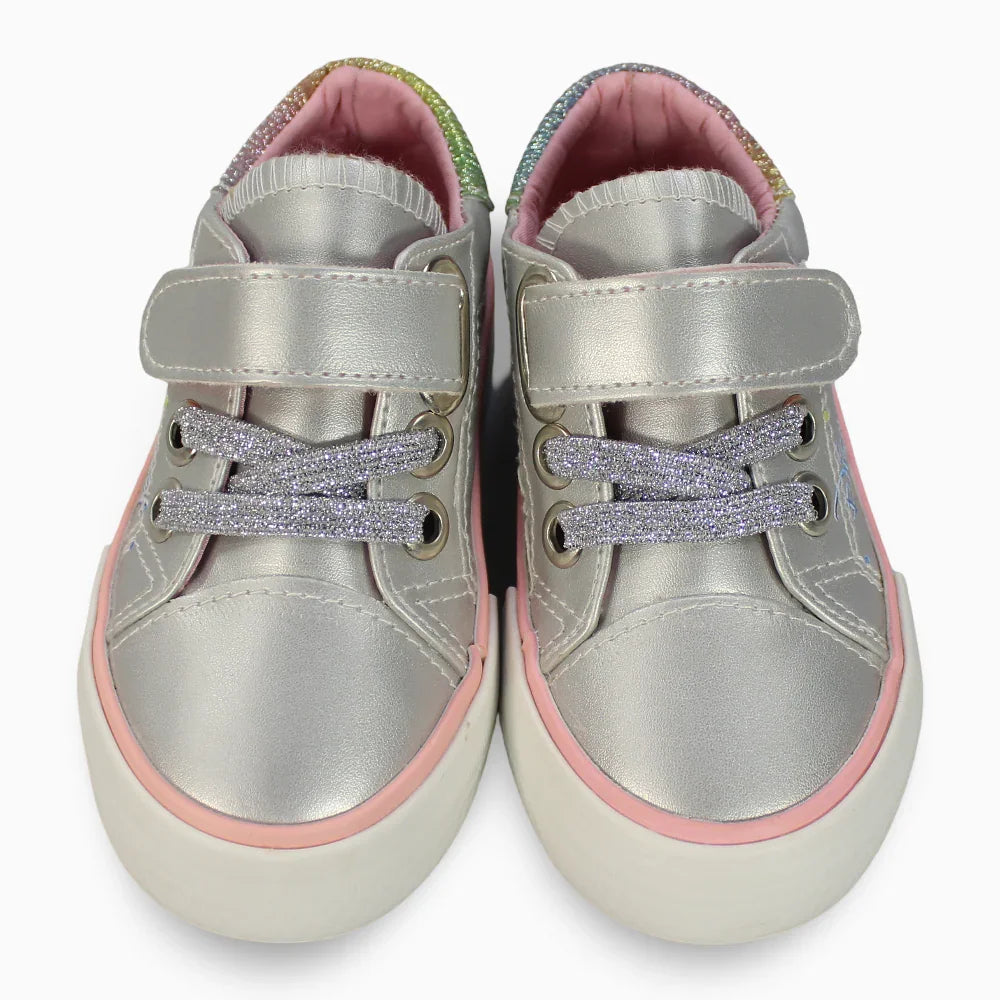 Girls Leather Sneakers