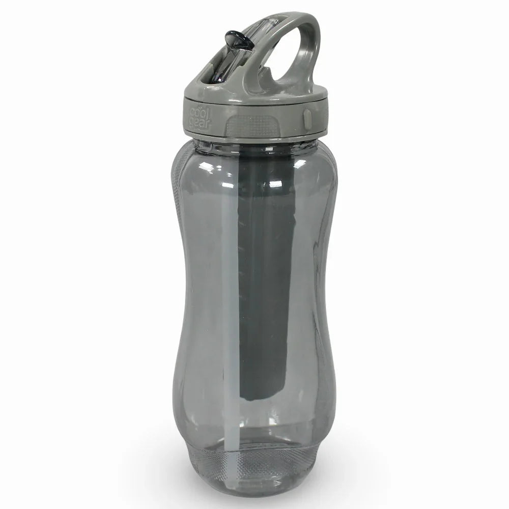 Cool Gear Insulated Water Bottle – Grey (650ml) - School