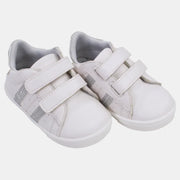 Baby Girls Leather Sneakers