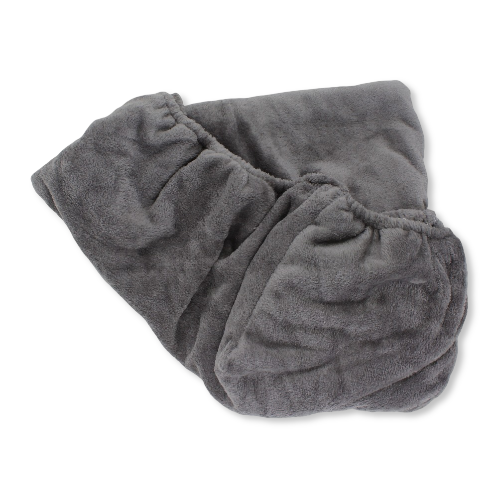Thermal Bed Sheet Set – velvet fabric & Grey (120*70)