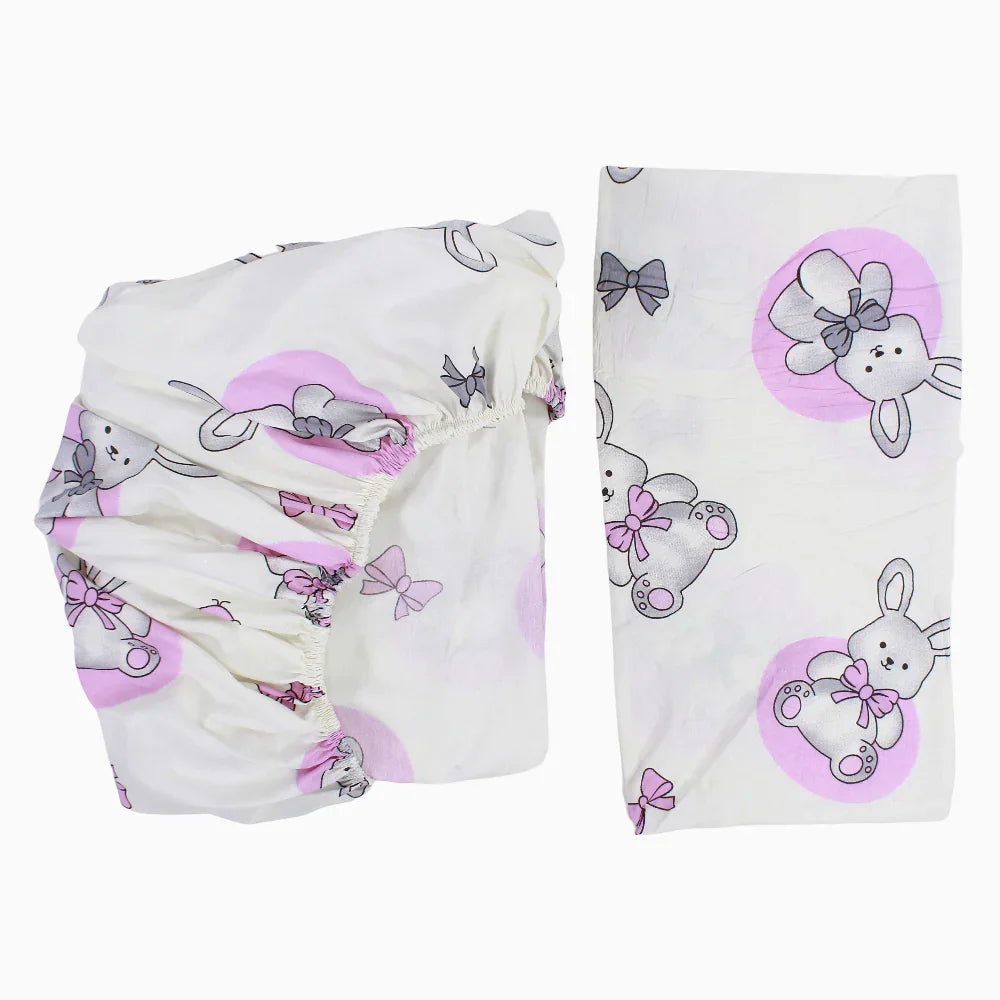 Bed Sheets - Bunny Print