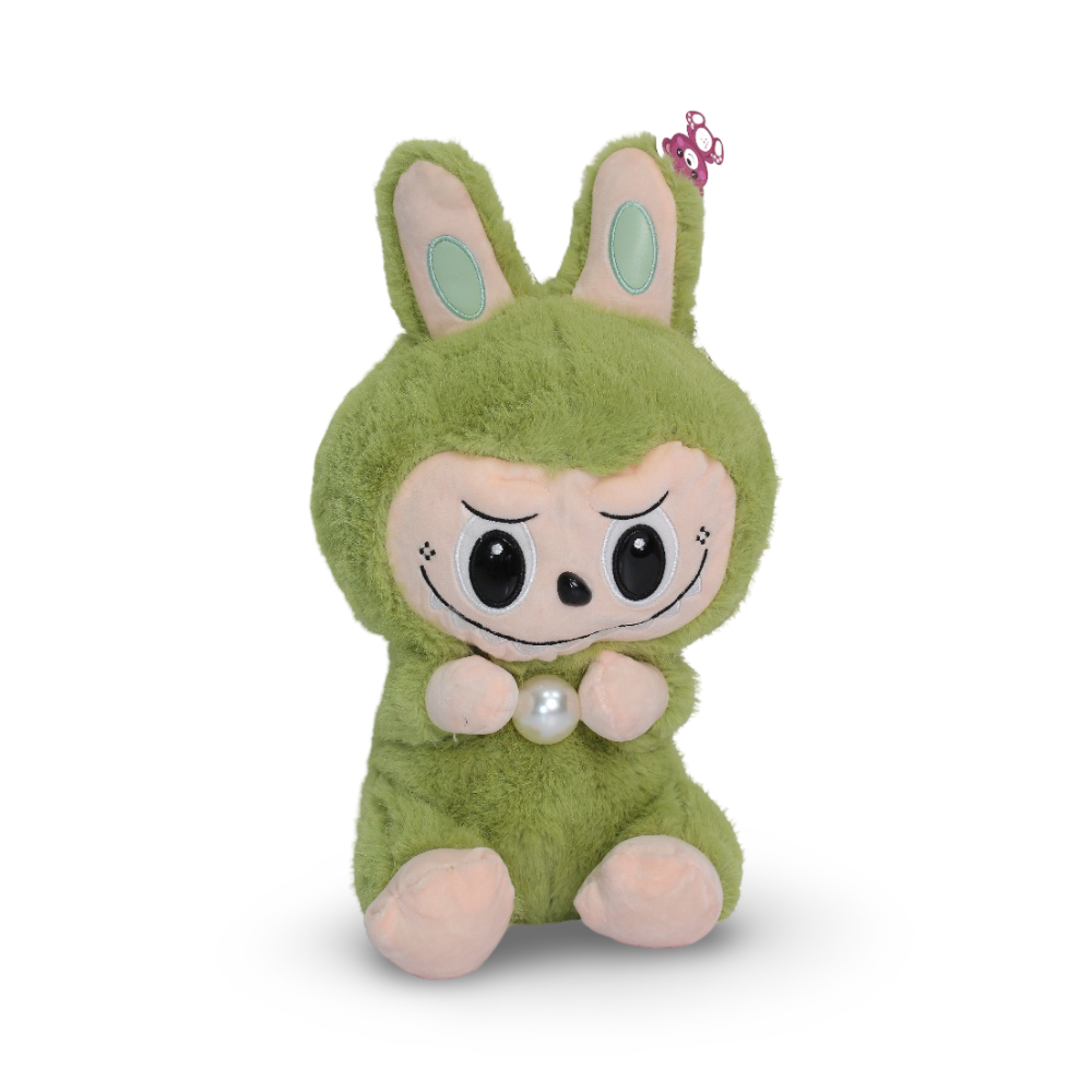 Labubu Plush Stuffed Toy with Pearl Detail - Assortments - OKO