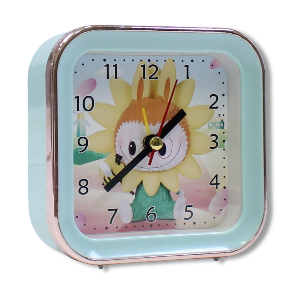 Labubu Square Alarm Clock – Mint