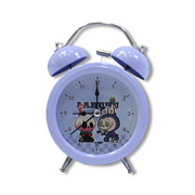 Labubu Metal Alarm Clock – Purple