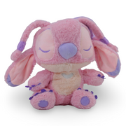 Pink Stitch Plush Toy with Purple Hat