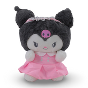 Kuromi Soft Plush Toy with Pink Dress