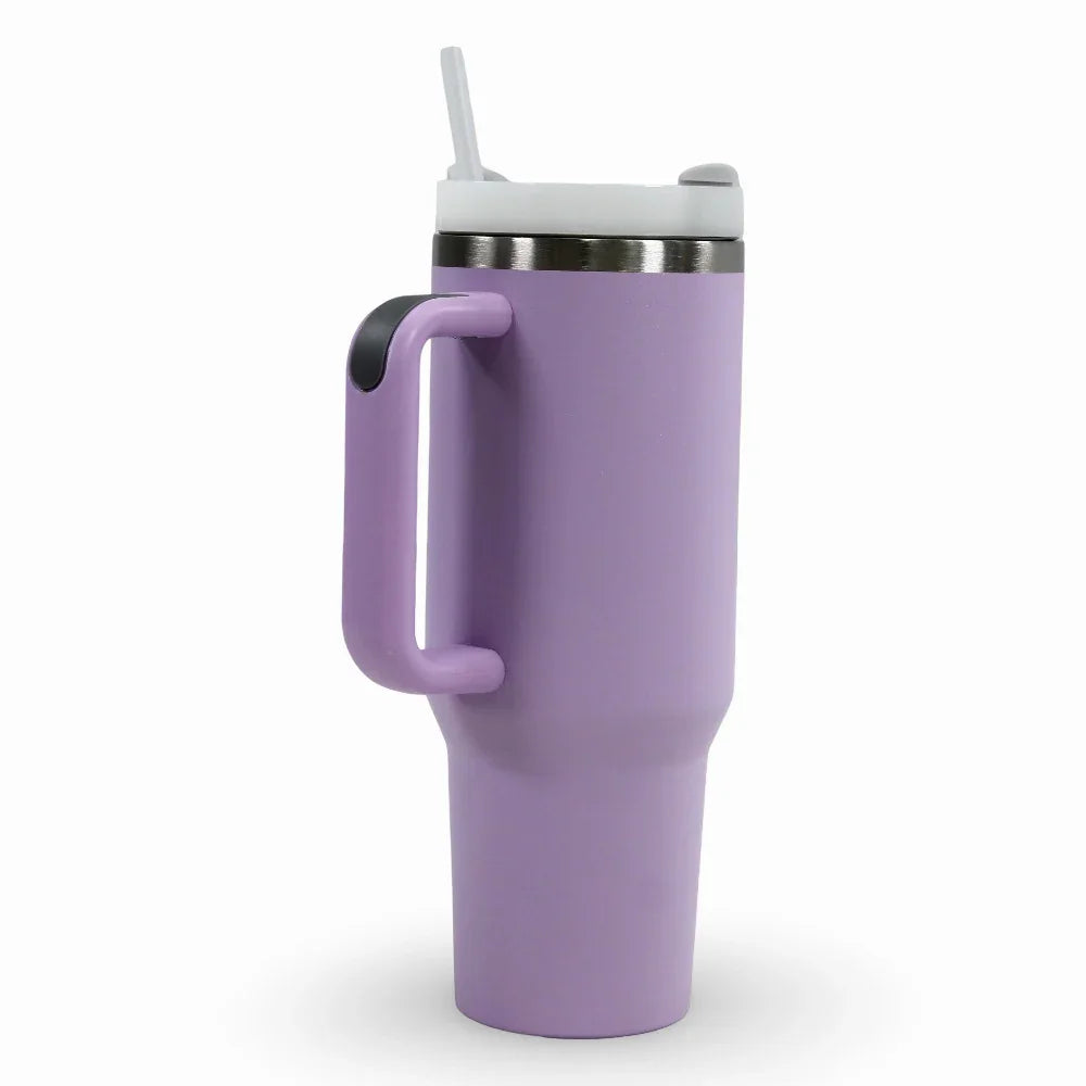 Straw Mug - Light Purple
